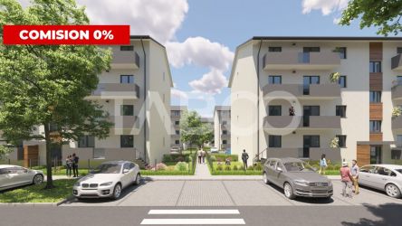 0% Comision Apartament 3 camere in SIBIU cu gradina privata si balcon