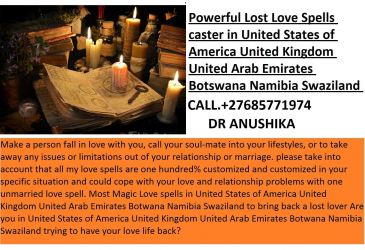 +27685771974 LOVE SPELLS TO RESTORE A LOST LOVER/ PARTNER 