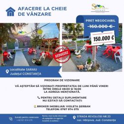  Afacere la cheie de vânzare în Saraiu