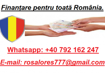 Ai nevoie de finanțare? WhatsApp: +40 792 162 247