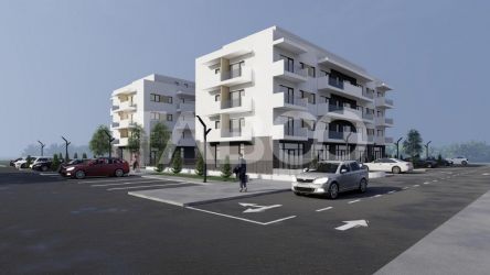 Apartament 2  camere  54 mpu 2 balcoane  cu loc de parcare inclus 