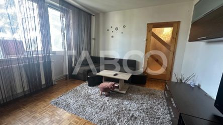 Apartament 2 camere cu balcon mobilat zona Mihai Viteazul Sibiu
