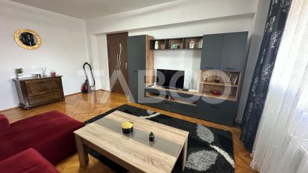 Apartament 2 camere de inchiriat zona Turnisor Sibiu 70 mpu si balcon 