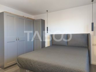 Apartament 2 camere decomandate 43 mp renovat modern balcon Cisnadie