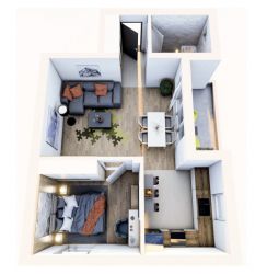 APARTAMENT 2 CAMERE IN VILA, ULTIMELE 6 UNITATI 9%TVA