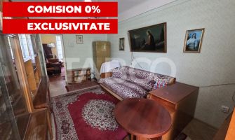 Apartament 2 camere semidecomandat 42 mp utili etajul 1 zona Negoiu