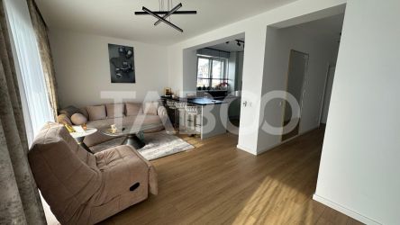 Apartament 2 finisat modern camere mobilat utilat 53 mpu  balcon 