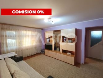 Apartament 3 camere 1 baie 70 mpu mobilat utilat balcon Sebes Alba