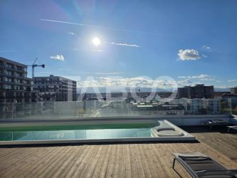 Apartament  3 camere de inchiriat 2 locuri de parcare piscina pe bloc