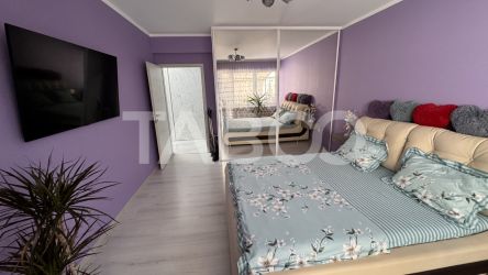 Apartament 3 camere de vanzare mobilat utilat terasa 80mp Turnisor 