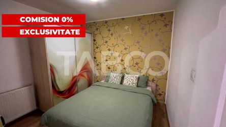 Apartament 4 camere  Comision 0 % modern mobilat zona Terezian Sibiu