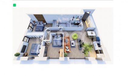 Apartament 4 camere decomanda 2 bai 95 mpu parcare Arhitectilor Sibiu