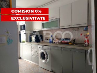 Apartament 55 mp 3 camere etaj 3 balcon pivnita Piata Noua Cisnadie