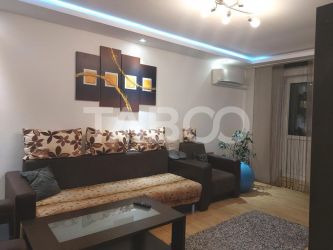 Apartament 55 mpu mobilat utilat 3 camere 2 balcoane pivnita Cisnadie