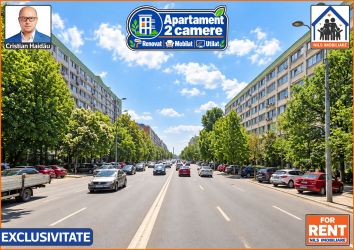 Apartament / Birou | 2 camere | Renovat | Mobilat | Utilat | Tineretul