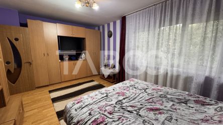 Apartament cu 2 camere de vanzare mobilat utilat 64mpu Broscarie Sibiu