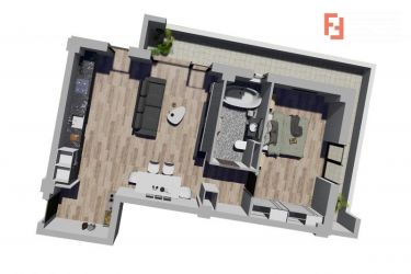 Apartament cu 2 camere - SemiDecomandat - Complex Nou si Modern in Gir