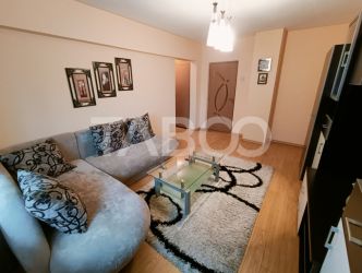 Apartament cu 3 camere 2 bai 63 mp utili etaj 1 in Sibiu zona Turnisor