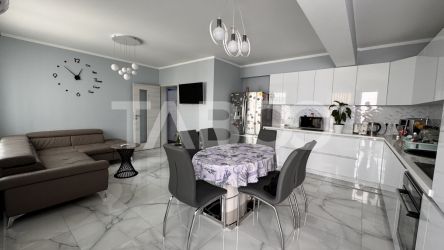 Apartament cu 3 camere de vanzare 80mp mobilat utilat terasa Turnisor 