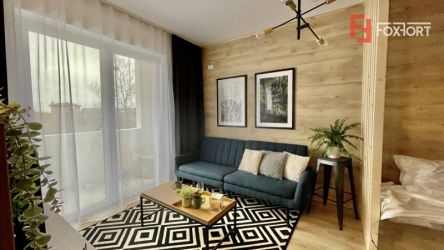 Apartament cu o camera de tip Studio | Mobilat | Design Deosebit