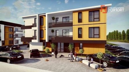 Apartament cu o camera, decomandat, cu gradina in Giroc, Cartier Plane