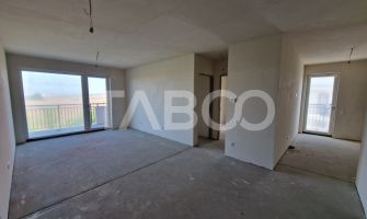 Apartament cu orientare SV 70 mpu 3 camere 2 bai bloc cu lift Turnisor