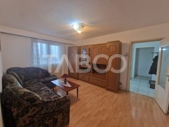 Apartament de inchiriat 2 camere 43mpu mobilat cu balcon Rahovei Sibiu