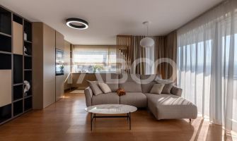 Apartament de lux de vanzare cu 3 camere cu gradina de 200 mp 