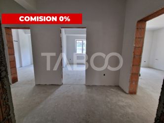 Apartament decomandat 2 camere 63 mpu 2 balcoane Rahovei Sibiu