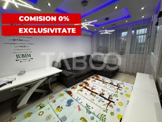 Apartament decomandat 3 camere 2 bai 73 mp balcon Mihai Viteazul Sibiu