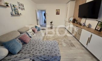 Apartament decomandat de vanzare mobilat pivnita Vasile Aaron Sibiu 