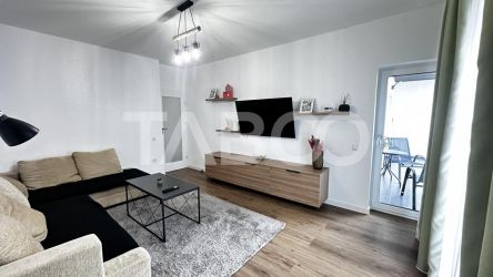 Apartament mobilat utilat 2 camere balcon parcare zona Doamna Stanca