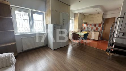 Apartament mobilat utilat 80 mpu la mansarda zona Rahovei Sibiu