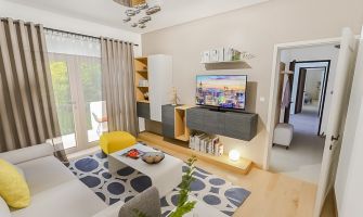 Apartament nou de vanzare, 2 camere   Lunca Cetatuii 