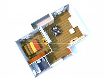 Apartament nou de vanzare, 2 camere Semidecomandat  Nicolina 