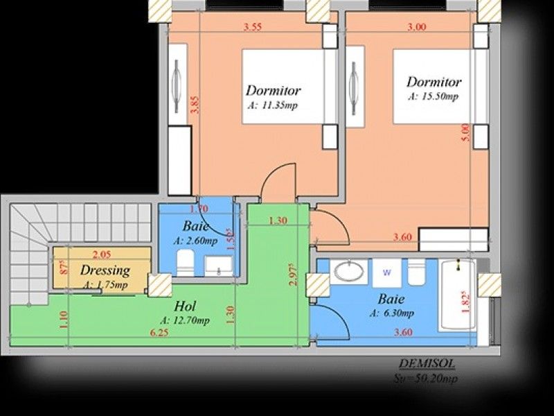 Apartament nou de vanzare, 4 camere Decomandat  Pacurari -16