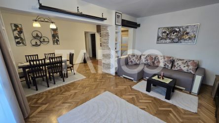 Apartament renovat de vanzare 3 camere 80mp 2 bai balcon zona Dioda