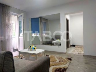 Apartament renovat recent 2 camere parter balcon zona Dioda Sibiu