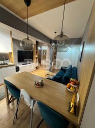 Apartament ultra modern cu balcon si 3 camere utilate si mobilate