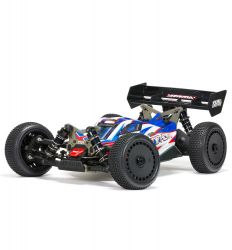 Arrma 1/8 TYPHON 6S TLR Tuned 4X4 RTR Brushless Buggy, Red/Blue