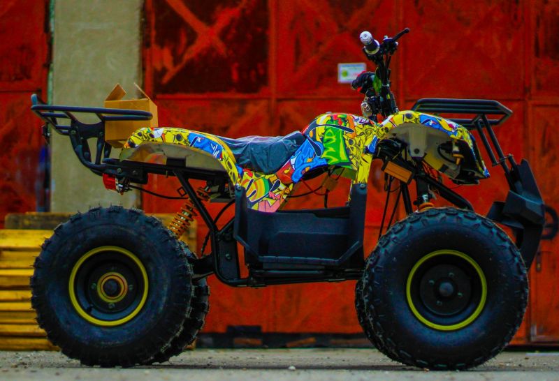 ATV electric NITRO Eco TORONTO 1000W 48V 20Ah Diferential #Grafiti -6
