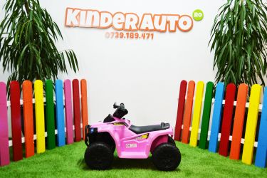 ATV electric pentru copii XH116 motor 35W baterie 6V 4.5Ah #Pink