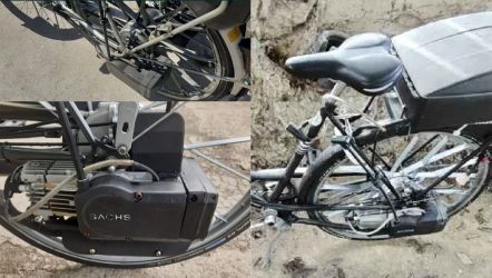 Bicicleta cu motor SACHS 30cc consum doar 1%