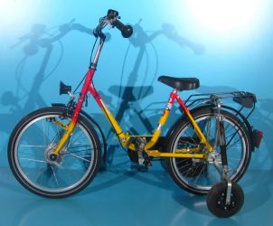 Bicicleta ortopedica pentru copii Haverich 