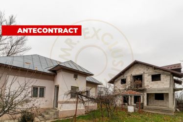 Cămin primitor la tara-casa veche locuibila + casa noua in construcț