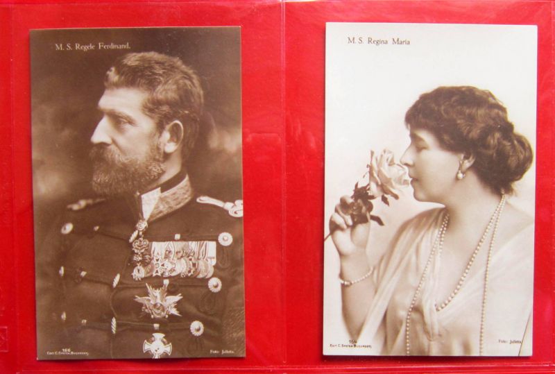  Carti postale: Regele Ferdinand si Regina Maria-1