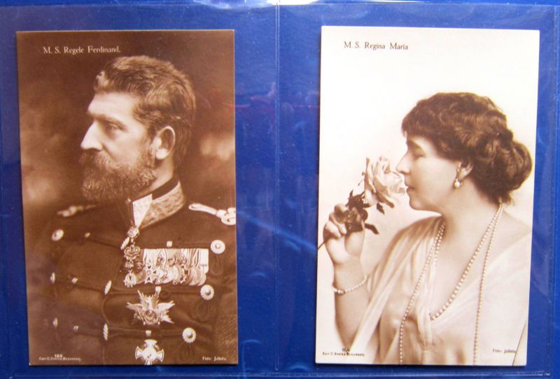  Carti postale: Regele Ferdinand si Regina Maria-3