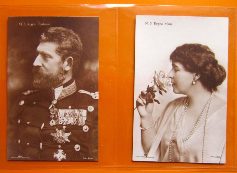  Carti postale: Regele Ferdinand si Regina Maria-4