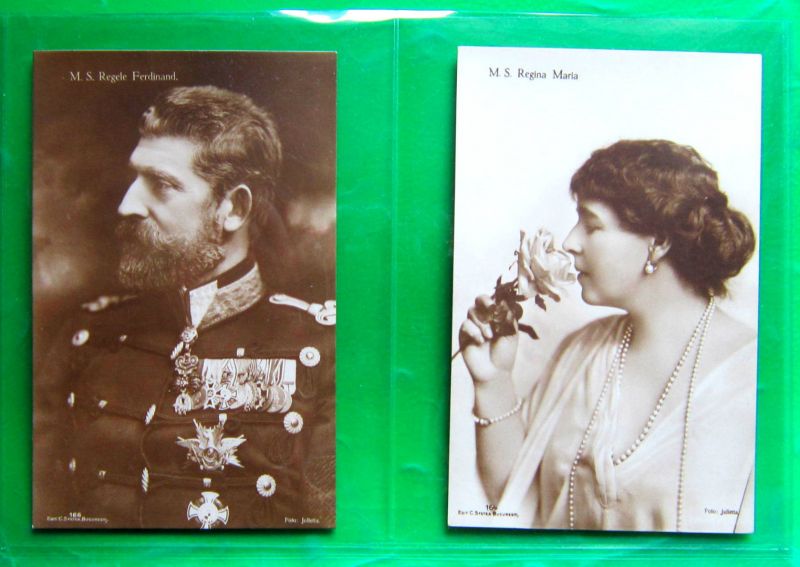  Carti postale: Regele Ferdinand si Regina Maria-6