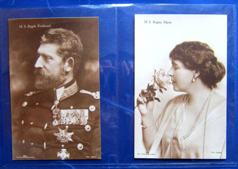  Carti postale: Regele Ferdinand si Regina Maria-7
